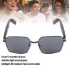 Keenso Smart Translation Glasses, 100 Languages Polarized Sunglasses with Mic and Speaker for Travel, Music, and Calls view 4