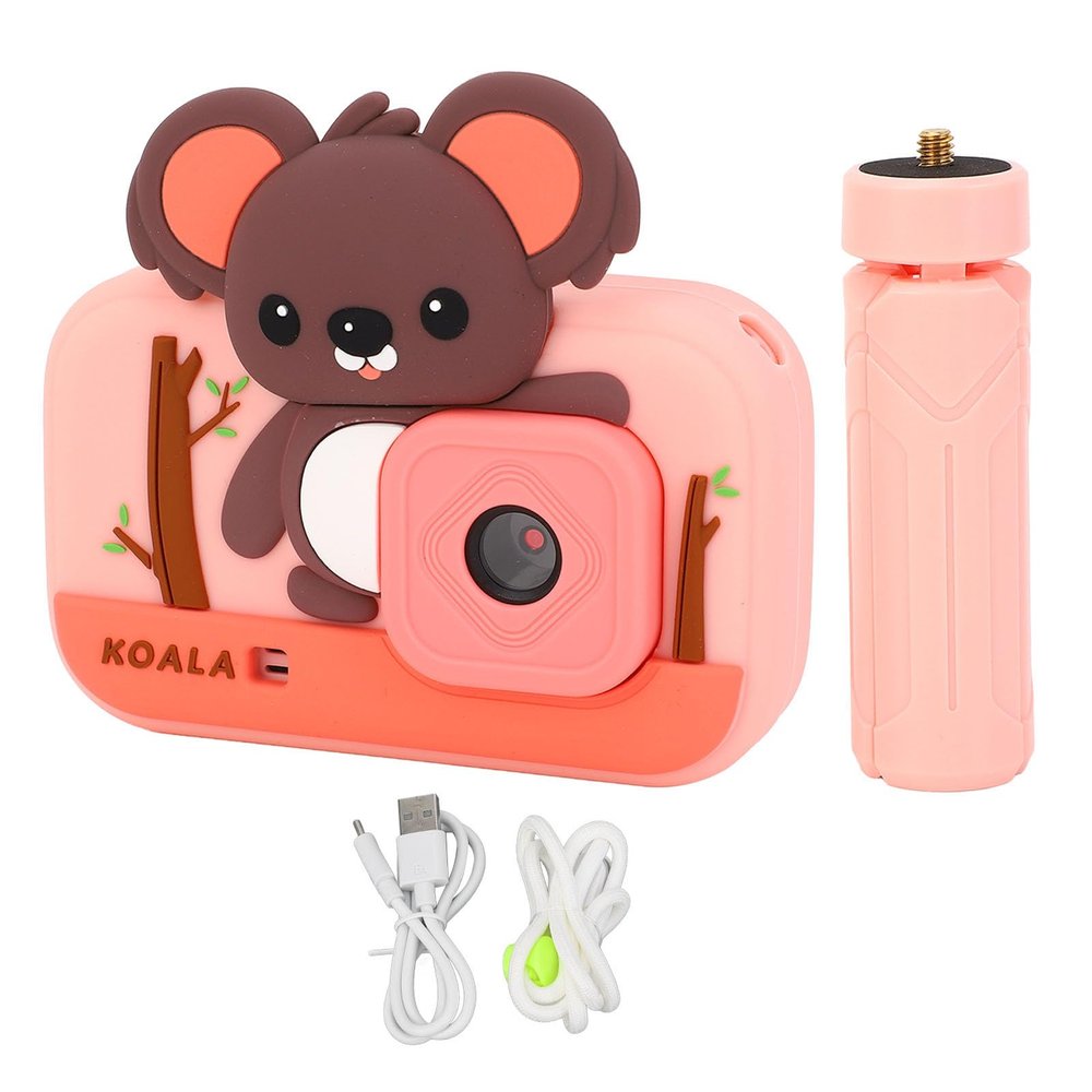 1080P HD Compact Digital Camera, 2.4 Inch High Resolution Travel Selfie Video Camera, Portable Multifunctional Vlogging Camera with 4X Digital Zoom for Students and Beginners (No Memory Card)