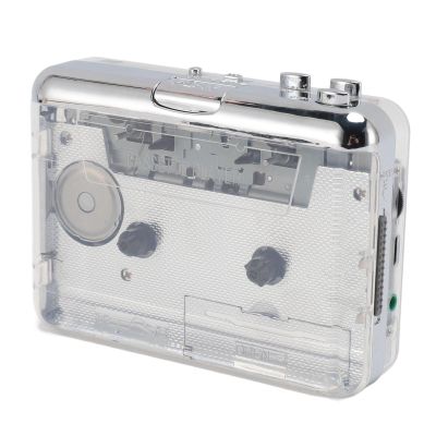 Portable Cassette Player, Multifunctional MP3 Stereo Recorder Converter with 3.5mm Jack Tape Player for Music Lovers and Retro Enthusiasts in Home Travel Recording Scenarios