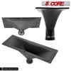 5 CORE 15x5 Rectangle Plastic Screw-On Horn 4Pcs for Assorted Speaker Cabinets 34mm Throat - HISE 15X5 4Pcs view 2