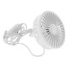 FUNOMOCYA 360Degree Portable USB Powered Fan for Car Air Outlet Compact Design for Efficient Air Circulation Hot Weather