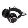 aqxreight Cat Ear Gaming Headset RGB Light Headpho with Retractable 120 Degree Rotatable Mic for Lap PCs Black Ferent Environments HeadsetCat Ear HeadsetCat Gaming Headset (Black) view 1