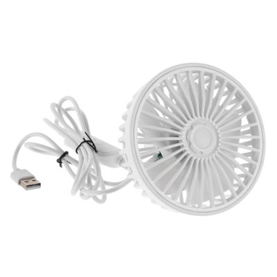 Cabilock 360Degree USB Powered Speed Rotatable Automotive Vent Fan Compact Design for Vehicle Truck Suv Rv Enhances Air Circulation Space Saving
