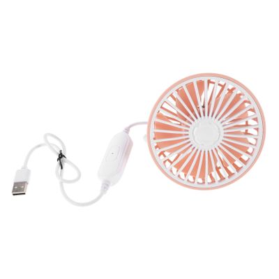 CHILDWEET 360degree Auto Fan Cars Cooling Small Car Fan Usb Powered for Summer Comfort