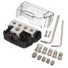 CHILDWEET 1Set Car Audio Power Splitter Distribution Block Easy Plug and Play Installation for Vehicle Sound System Upgrade Compatible with Various Car Models view 1