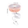 GANAZONO 12V Car-Mounted Mini Fan USB-Powered Auto Cooling Fan for Vehicle Speed Compact Design for Summer Travel and Air Circulation view 2
