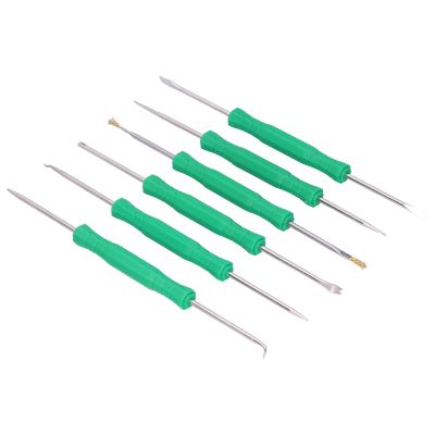 Haofy Professional Electronic Heat Assist Soldering Tool Kit for PCB Cleaning and Welding Repair, Suitable for Enthusiasts and Professionals, 6pcs Set Mobile Phone Computer Maintenance