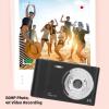 2.4 Inch Compact Digital Camera with 8X Zoom, 50MP Photo and 4K Video Recording for Home and School Adventures (No Memory Card) view 4