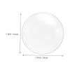 FELTECHELECTR 2pcs Double Convex Lens 30mm Diameter 50mm Focal Length Optical Glass for Physics Experiments and Educational Tools view 2