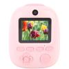VELATEMOR Instant Camera, 26MP HD Round Design Portable Instant Camera for Toddlers for Birthday Gifts (Pink) view 1