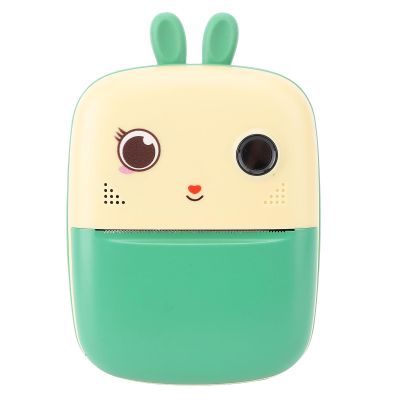 VELATEMOR Small Print Camera, Innovative HD Instant Print Camera Portable for Daily Use (Green)