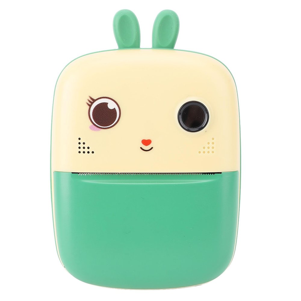 VELATEMOR Small Print Camera, Innovative HD Instant Print Camera Portable for Daily Use (Green)