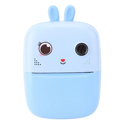 VELATEMOR Small Print Camera, Innovative HD Instant Print Camera Portable for Daily Use (Blue)