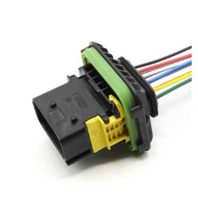 YWZBQL 6 7 8 10Pin AMP TE Auto New Energy Urea Pump Sheath Electronic Connector Wiring Harness pl;/UG 1-1418479-1 1564516 1-1703820-1(10P Male A)