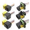 YWZBQL 6 7 8 10Pin AMP TE Auto New Energy Urea Pump Sheath Electronic Connector Wiring Harness pl;/UG 1-1418479-1 1564516 1-1703820-1(10P Male A) view 2