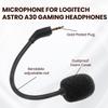 Freaura Replacement Microphone Compatible with Logitech Astro A30 Gaming Headset-Flexible Boom Mic with Noise-Canceling Foam view 3