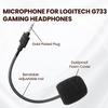 Freaura Replacement Microphone Compatible with Logitech G733 Gaming Headset-Flexible Boom Mic with Noise-Canceling Foam view 2