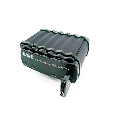 BUSlink CDSE-4TG1K1M1 4TB HDD Mode 1 Key USB Powered USB 3.2 Gen 1 (3.0) FIPS 140-2 Level 2 HIPAA 256-bit AES Hardware Encrypted Mini Secure Drive