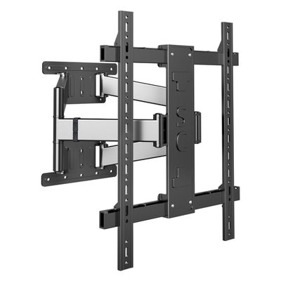 Corner TV Wall Mount for 65 75 77 85 86 inch TVs,Long Arm Full Motion TV Bracket for 50-90 inch Extension Articulating Arm Swivel and Tilt, Avoid outlets Hold 154lbsMax VESA 650x600.
