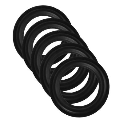 Abaodam 5pcs Speaker Surround Repair Rings Rubber Edge Rings for Easy Installation Improved Sound Clarity Reliable Performance for DIY and Professional Use