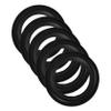 Abaodam 5pcs Speaker Surround Repair Rings Rubber Edge Rings for Easy Installation Improved Sound Clarity Reliable Performance for DIY and Professional Use view 1