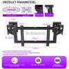 Heavy Duty Corner TV Wall Mount for 120 115 110 100 98 86 85 75 inch TVs.Ultra-Thin recessed wall Mount with Full Motion, Swivel, Tilt, Extension.MAX VESA 800x600mm, Holds 264 lbs. view 2