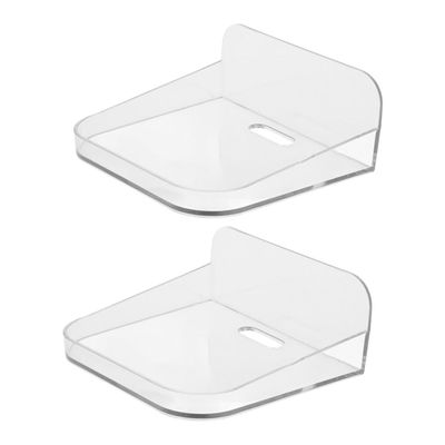 KICHOUSE Wall Mount Camera Holder No Drill Installation Camera Tray for Easy Installation for Wall Shelving in Living Room or Office