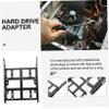 POPETPOP 3Pcs SSD Hard Drive Mounting Bracket Durable Internal Drive Tray for Hard Drives Stable Structure Enhanced Heat Dissipation Easy Installation view 3