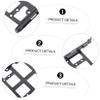 POPETPOP 3Pcs SSD Hard Drive Mounting Bracket Durable Internal Drive Tray for Hard Drives Stable Structure Enhanced Heat Dissipation Easy Installation view 4