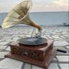 Blackperlcrafts by Antique HMV Gramophone Fully Functional Working Phonograph, Win-up Record Player Vinayl Recorder HMV Gramophone view 2