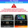 8CORE 8+256GB Radio for Mazda CX-5 CX5 2012-2015 Android 13 9" IPS Touch Screen, Car Stereo with CarPlay & Android Auto, GPS Navigation DSP SWC 5G WiFi Camera view 2
