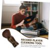 BRIGHTFUFU Long Playing Record Cleaner Brush Vinyl Cleaning Tool Safe for Vinyl Records Protect Your Collection view 2