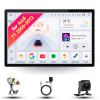 8CORE 8+128GB 13" Radio for Audi TT 2006-2012 Android 13 13" QLED Touch Screen, Car Stereo with CarPlay & Android Auto, GPS Navigation DSP SWC 5G WiFi Camera view 1