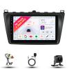 Radio for Mazda 6 2008-2012 Android 13 9" IPS Touch Screen, Car Stereo with CarPlay & Android Auto, GPS Navigation DSP SWC 5G WiFi Camera 4CORE 2+32GB view 1