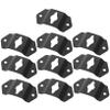 IWOWHERO 20Pcs Heavy Duty Speaker Wall Bracket Iron Keyhole Hangers for Secure Mounting Durable Speaker Hooks for Home and Studio Use Reliable and Easy Installation view 1