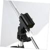 Angoily Camera Flash Bracket Mount for DSLR Adjustable Speedlight Holder Light Stand Sturdy Plastic Flash Stand Umbrella Holder for Photography view 2