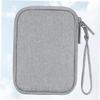 Mikinona 1Pc Earphone Handbag Multi Functional Data Cable Organizer Pouch for Travel Compact Storage Bag for Earphones Cords and Electronics Accessories Single Layer view 4