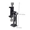 HOOTNEE Smartphone Tripod Mount Adapter for Live Streaming 360 Rotation Phone Clip with Cold Shoe Compatible with Cell Phones Adjustable Desktop Stand view 4