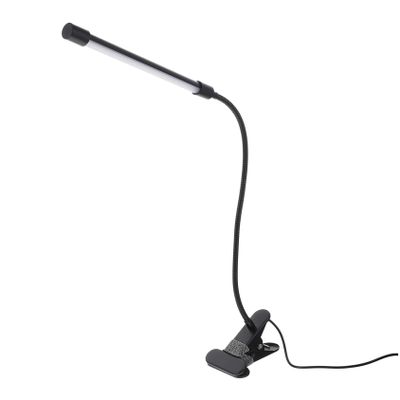 ARTIBETTER USB Rechargeable Clip Type Light LED Bedside Lamp with Mild Light Color for Night Reading Home Decor Modern Design Black