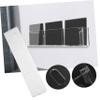 KONTONTY Acrylic CD Storage -Mounted Album Holder Single CD Display Stand for Home Bedroom and Retro Decor view 3