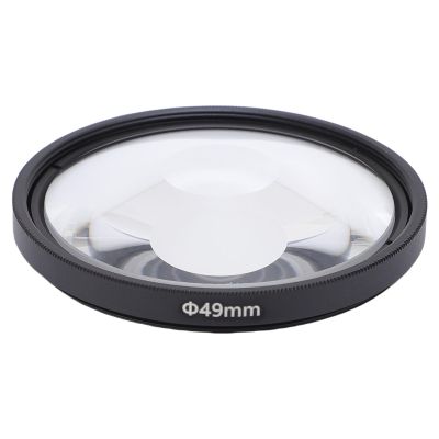 Fydun 49mm Distortion Effect Filter Optical Glass Lens Camera Special Effect Filter for Cameras Photography Accessories