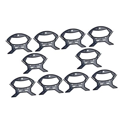 KALLORY 10Pcs Cord Winder Durable Cable Management Organizer for Neat Storage of Various Cords for Use