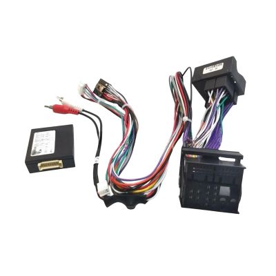 16 Pin Power Wiring Harness Cable Canbus Box Adaptor Decoder Compatible for BMW X3 /E83 2006-2010 Android Car Radio Stereo Car Accessories(Canbus with Cable)