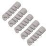 RiToEasysports 5Pcs Bike Cable Protector, 5 Colors Elastic Sleeve Wrap Frame Brake Cables Housing Protection Sleeve for 4mm/5mm Cables (Gray) view 1