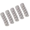 RiToEasysports 5Pcs Bike Cable Protector, 5 Colors Elastic Sleeve Wrap Frame Brake Cables Housing Protection Sleeve for 4mm/5mm Cables (Gray) view 2