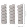 RiToEasysports 5Pcs Bike Cable Protector, 5 Colors Elastic Sleeve Wrap Frame Brake Cables Housing Protection Sleeve for 4mm/5mm Cables (Gray) view 3