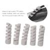 RiToEasysports 5Pcs Bike Cable Protector, 5 Colors Elastic Sleeve Wrap Frame Brake Cables Housing Protection Sleeve for 4mm/5mm Cables (Gray) view 4
