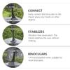 DOITOOL Binocular Tripod Adapter Mount for Stable Bird Watching and Nature Viewing Easy Installation Vibration Observation Durable Design for Tripods view 3