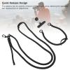 Fydun Camera Neck Wrist Strap Impact Prevention Unrestricted Photography Black for X5 X4 X3 3 view 4