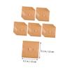ELAYARD 50Pcs Kraft Paper Cd DVD Sleeves Storage Envelopes with Heart Button Scratch-Resistant Protective Kraft Paper Sleeves for Compact Discs and DVDs for Home and Cinema Media Organization view 4